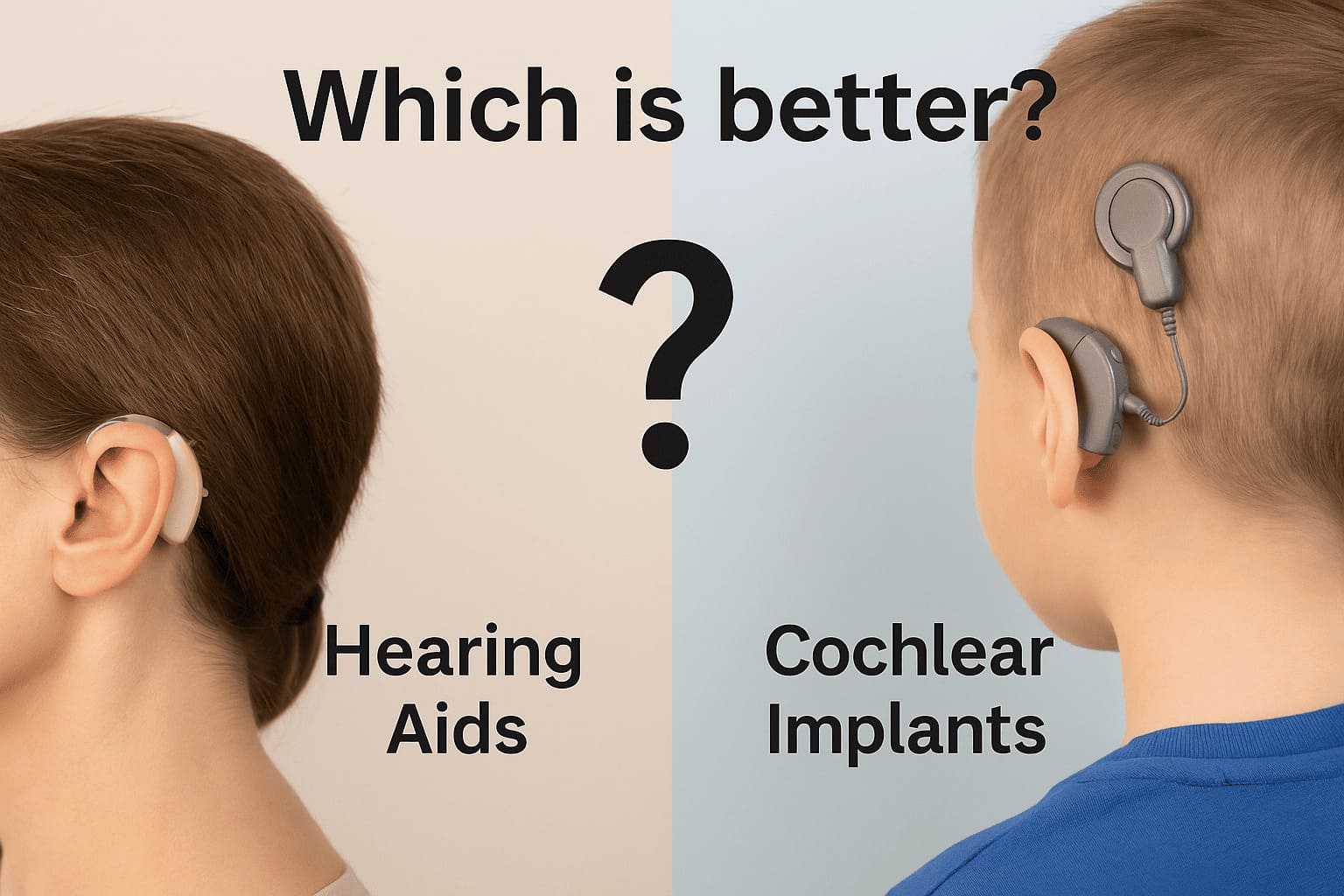 أيهما أفضل السماعات الطبية أم زراعة القوقعة